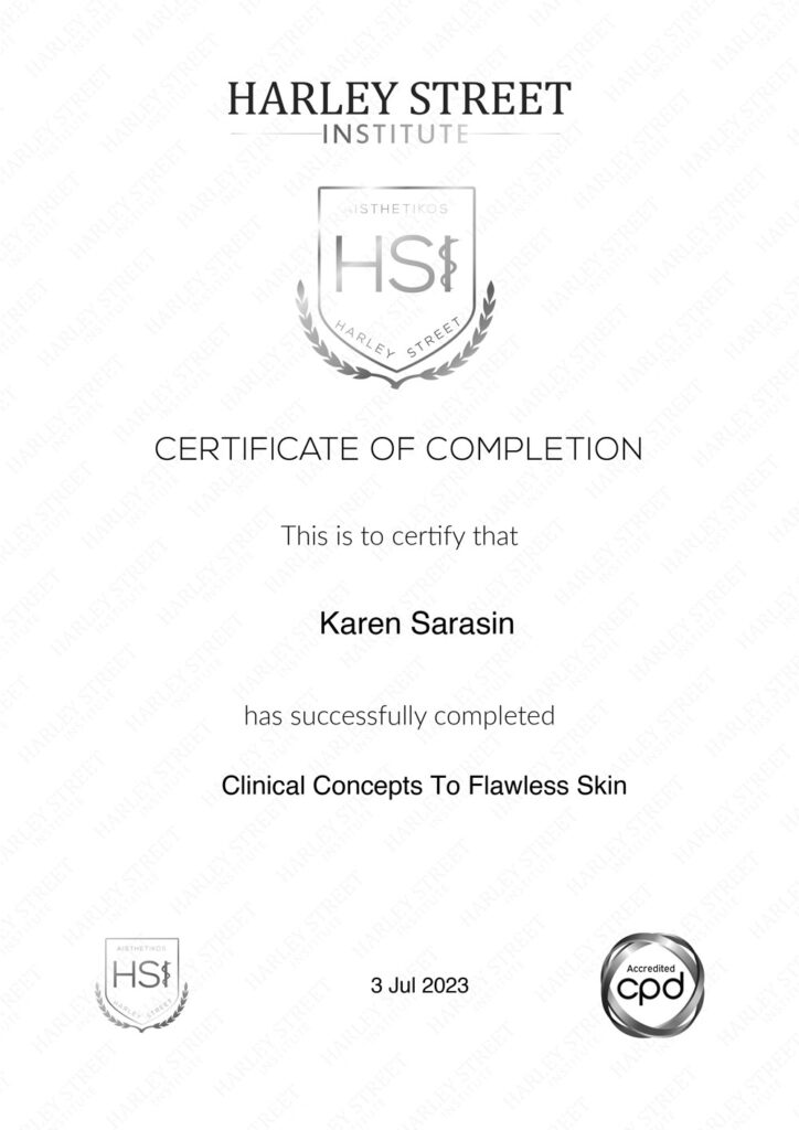 Certificate Nurse Karen